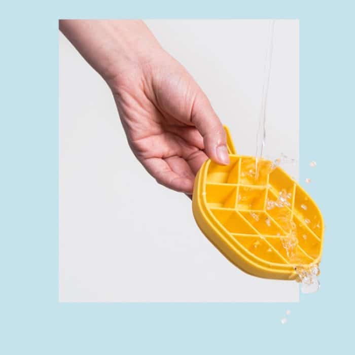 DIY kreative sechseckige Eiswürfelform Aufbewahrungsbox DIY hausgemachte Eiswürfelschale, Hexagonal(White), Hexagonal(Light Blue), Hexagonal(Red Blue), Hexagonal(Yellow Blue) – Bild 9