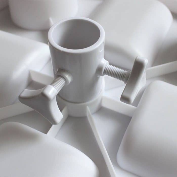 Outdoor-Strandschirmrohr, Getränkehalter, Sonnenschirm, PP-Kunststoffschale, Sun Umbrella PP Tray – Bild 3