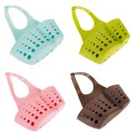 10 Stück TM15008 verstellbarer, aufsteckbarer Spülbecken-Aufbewahrungs-Hängekorb, Küchenablauf-Hängetasche, TM15008 Hanging Basket – Bild 2