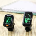 AROMA Gitarren-Stimmgerät, Ukulele, Violine, Bass, multifunktionales elektronisches Stimmgerät, AT-01A, AT-200D – Bild 2