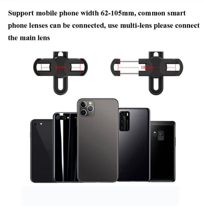 Eyeskey Teleskop-Handyhalterung, Kamerahalterung, Teleskop-Universal-Astronomischer Spiegel-Handyclip, CM-8M / S – Bild 5