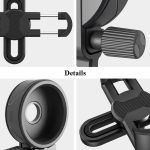 Eyeskey Teleskop-Handyhalterung, Kamerahalterung, Teleskop-Universal-Astronomischer Spiegel-Handyclip, CM-8M / S – Bild 6