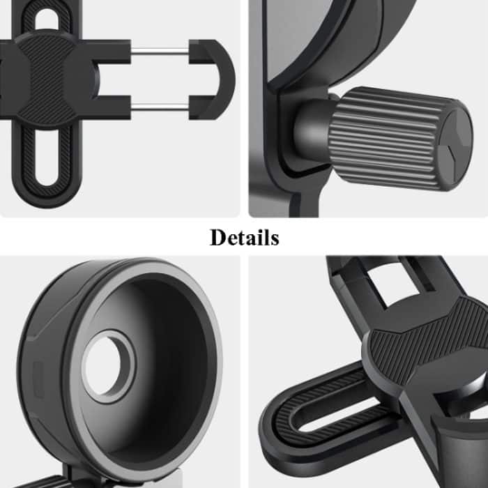 Eyeskey Teleskop-Handyhalterung, Kamerahalterung, Teleskop-Universal-Astronomischer Spiegel-Handyclip, CM-8M / S – Bild 6