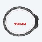 WEST BIKING YP0705065 Fahrrad Reflektierendes Diebstahlschutzschloss Mountainbike Anti-Peeling Reflektierendes Streifenschloss, WEST BIKING YP0705065 – Bild 3