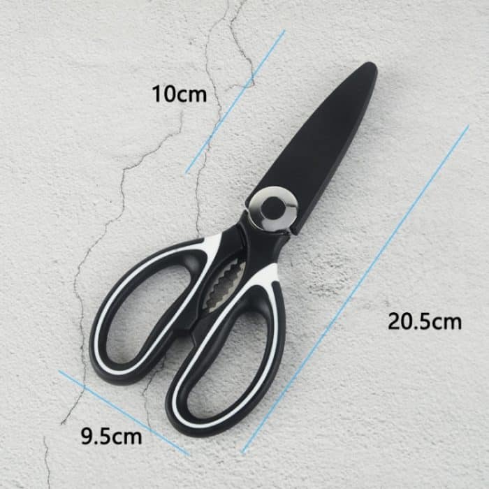 4 stücke Küchenschere Multi-Funktion Home Edelstahl-Schere – Bild 2