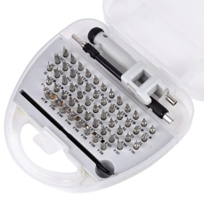 Wochen 58 in 1 Chrom Vanadiumstahl Mobiltelefon Reparatur- und Demontage-Werkzeug-Schraubendreher-Set – Bild 2