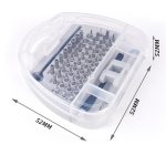 Wochen 58 in 1 Chrom Vanadiumstahl Mobiltelefon Reparatur- und Demontage-Werkzeug-Schraubendreher-Set – Bild 3