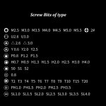 Wochen 58 in 1 Chrom Vanadiumstahl Mobiltelefon Reparatur- und Demontage-Werkzeug-Schraubendreher-Set – Bild 6