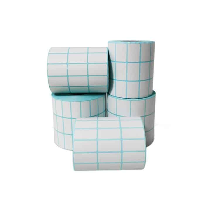 Drei-Proof-Thermopapier, dreireihiges, nicht klebendes Barcode-Druckpapier, 25 x 15mm (10000 Pieces), 30 x 15mm (10000 Pieces), 30 x 20mm (10000 Pieces), 30 x 25mm (5000 Pieces), 32 x 25mm (5000 Pieces), 32 x 19mm (5000 Pieces), 32 x 15mm (5000 Pieces)... – Bild 2