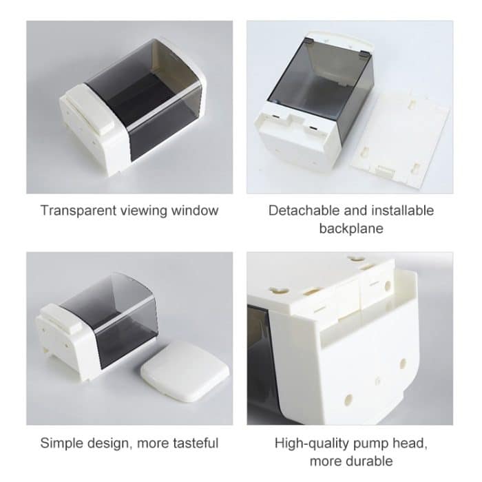 1000 ml Manueller Seifenspender aus Kunststoff mit großer Kapazität – Bild 5