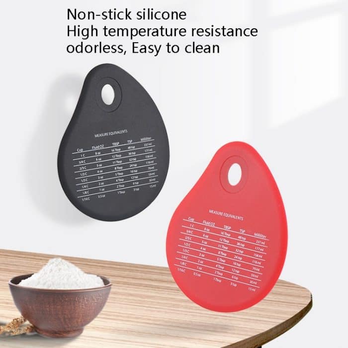 3 Stück Silikonschaber Creme Steward Schaber Butterschnitt Messerwischer, Cut Knife Wiper(Black), Cut Knife Wiper(Red) – Bild 4