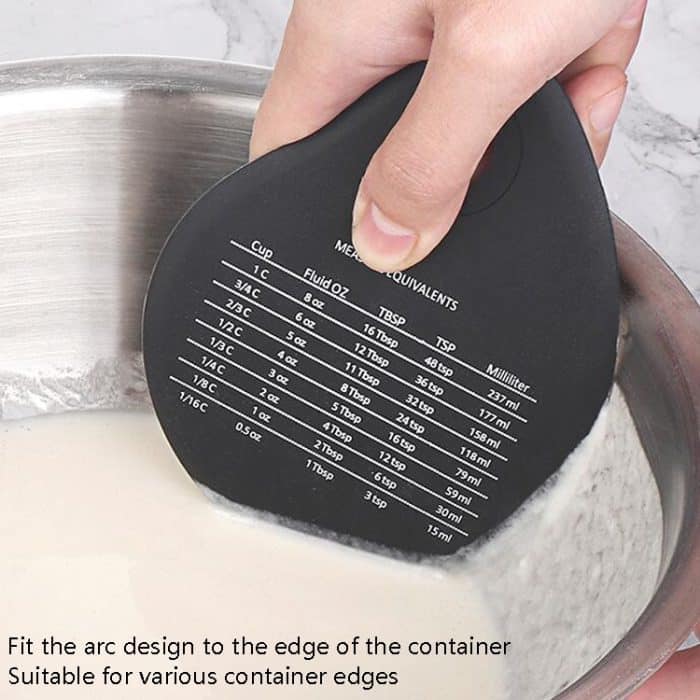 3 Stück Silikonschaber Creme Steward Schaber Butterschnitt Messerwischer, Cut Knife Wiper(Black), Cut Knife Wiper(Red) – Bild 5