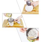 304 Edelstahl Kanalisation Konserven Wasserfilter mit Ohr Küchenwerkzeug – Bild 6