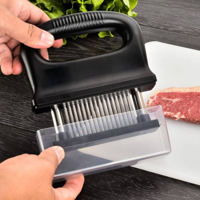 48 Pneumatisierer mit Griff für zartes Fleisch, Knuckle-Utensilien, Küchenwerkzeug, Grillfleisch, 48-pin  20A48 – Bild 4