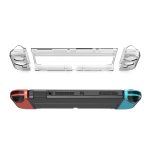 DOBE TNS-1133B Host-Schutz-Kit + Kristall-Fallschutzabdeckung für den linken und rechten Griff für Switch OLED, TNS-1133B(Transparent Color) – Bild 4
