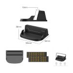 2 PCS Auto Temporäre Parkkarte Auto Handy Halter Multi-Funktion Versteckte Temporäre Parkkarte, SD-1028 – Bild 3