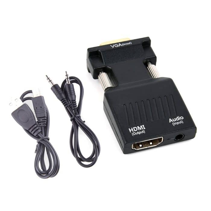HW-2217 VGA-zu-HDMI-Konverter mit Audio-Computer-Host-zu-HD-Konverter – Bild 2