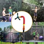 XZSSQ01 Gartenbedarf, rotierender Sprinkler für Gartentrampolin, Red Small, Red Big – Bild 3