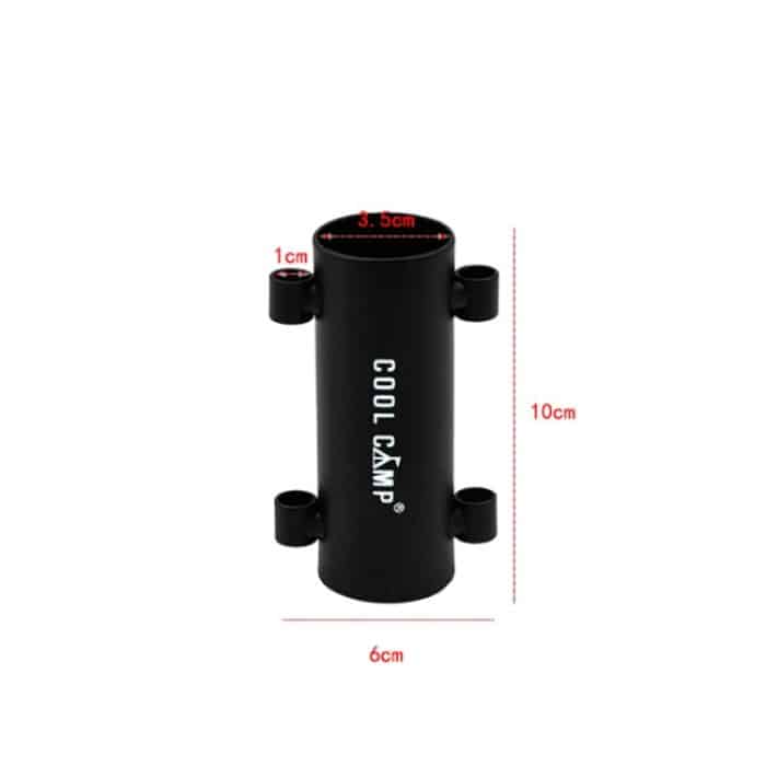 COOL CAMP Sky Vorhangstangenhalter Zelt Markise Strebe Festes Rohr, 33mm – Bild 3