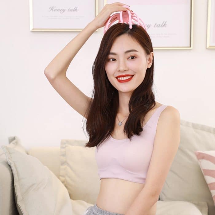 5 Stück 12-Klauen-Kopfmassagegerät, Oktopus, rotierender Ball, entspannendes Massagegerät – Bild 4