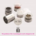 COOL CAMP CF-601 Outdoor Tragbares Grill-Picknick-Gewürzflaschen-Set mit Mühle, – Bild 4