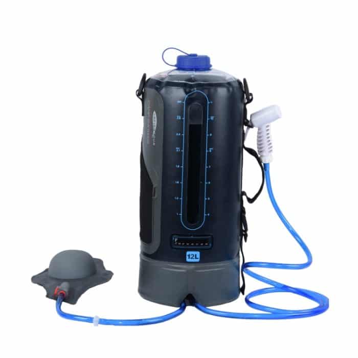 AFISHTOUR FW2078 12L Badewasser-Aufbewahrungstasche für den Außenbereich, tragbare Camping-Badetasche, Ordinary Air Pump, Spherical Air Pump – Bild 1