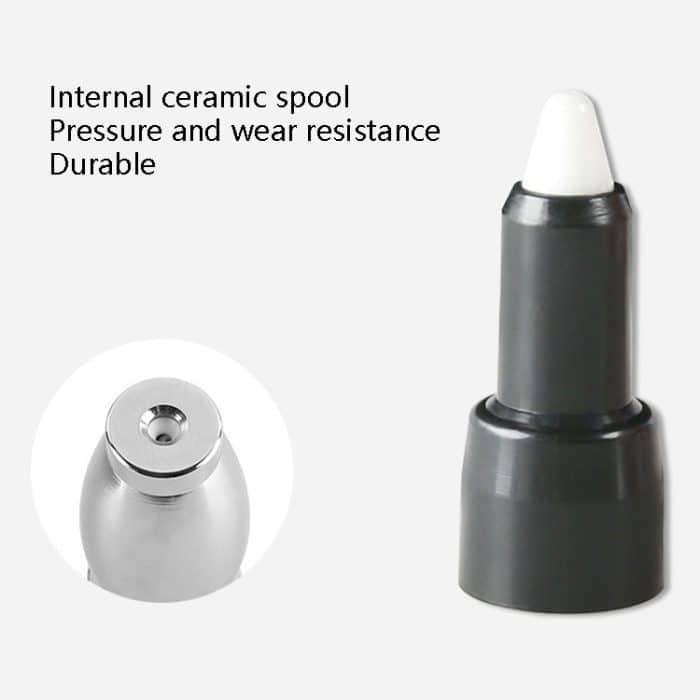 Galvanisierte, reine Kupfer-Rotationsdüse, 360 Grad schnelle Rotation, 1/4 Schnelleinsatz-Keramikspule – Bild 3