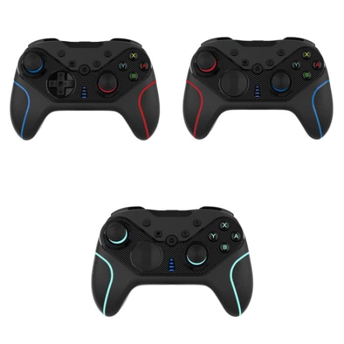 Drahtloses Gamepad mit Wake-Up für Nintendo Switch/Android/IOS/PC, Stil:, S818 Left Blue + Bracket, S818 Left Red + Bracket, S818 Left Blue, S818 Left Red, S818 Green Black, S818 Green Black + Bracket – Bild 2