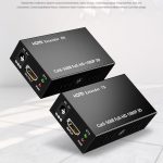 1 Paar HW-YD60 HDMI Extender 1080P Signalverstärker, effektive Entfernung: 60 m, EU-Stecker – Bild 2