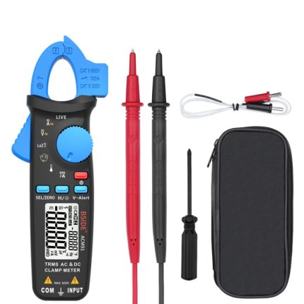 BSIDE ACM91 Digitales Zangenmessgerät AC/DC-Strom 1 mA True RMS Auto Range Kondensatortester Multimeter, ACM91 Blue, ACM91 Black, ACM91 Grey
