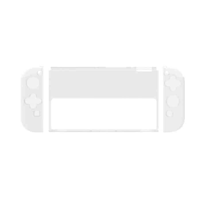 DOBE Game Handle Transparente Kristallhülle TPU-Schutzhülle für Switch OLED-Konsole, TNS-1133C – Bild 1
