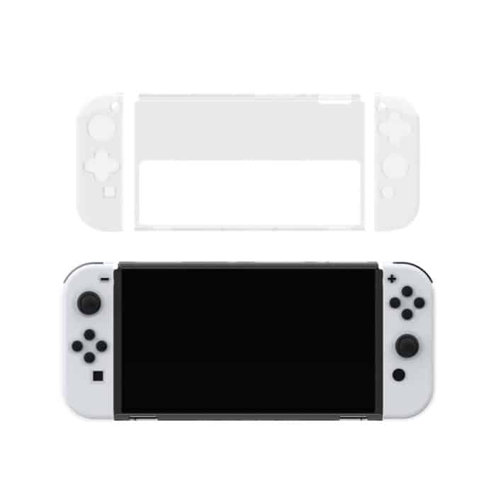 DOBE Game Handle Transparente Kristallhülle TPU-Schutzhülle für Switch OLED-Konsole, TNS-1133C – Bild 3