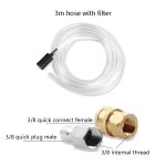 Hochdruckreinigungsmaschine 3/8 Zoll Schnellanschluss Einstellbare Schaumdüse – Bild 2