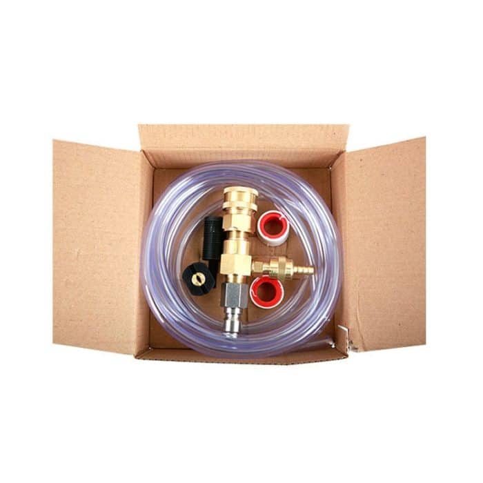 Hochdruckreinigungsmaschine 3/8 Zoll Schnellanschluss Einstellbare Schaumdüse – Bild 6