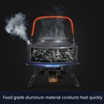 Hewolf HW-1782 Outdoor Wasserkocher Topf Camping Tee Tragbare Wasserkocher Kochgeschirr Topf, Kapazität:, 1.05L, 1.6L – Bild 5