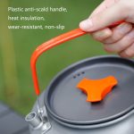 Hewolf HW-1782 Outdoor Wasserkocher Topf Camping Tee Tragbare Wasserkocher Kochgeschirr Topf, Kapazität:, 1.05L, 1.6L – Bild 6