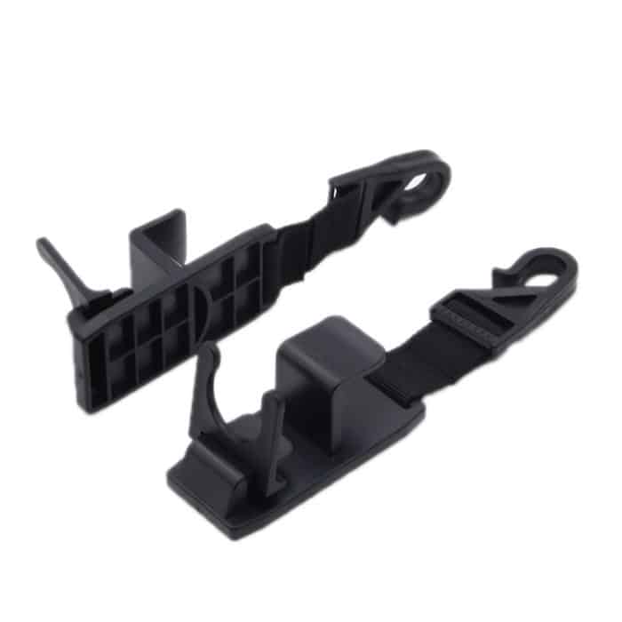 2 Packungen Shunwei SD-2510 Auto Kopfstütze Multifunktionale Aufbewahrungshaken mit Getränkhaken – Bild 2