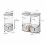 Marbrasse-Dosiergewürzkasten, Presstyp, Gewürzflasche, Rotationsversiegelung, für den Haushalt, Küche, Gewürzdose, Single, Metering – Bild 3