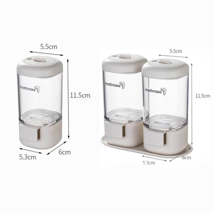 Marbrasse-Dosiergewürzkasten, Presstyp, Gewürzflasche, Rotationsversiegelung, für den Haushalt, Küche, Gewürzdose, Single, Metering – Bild 3