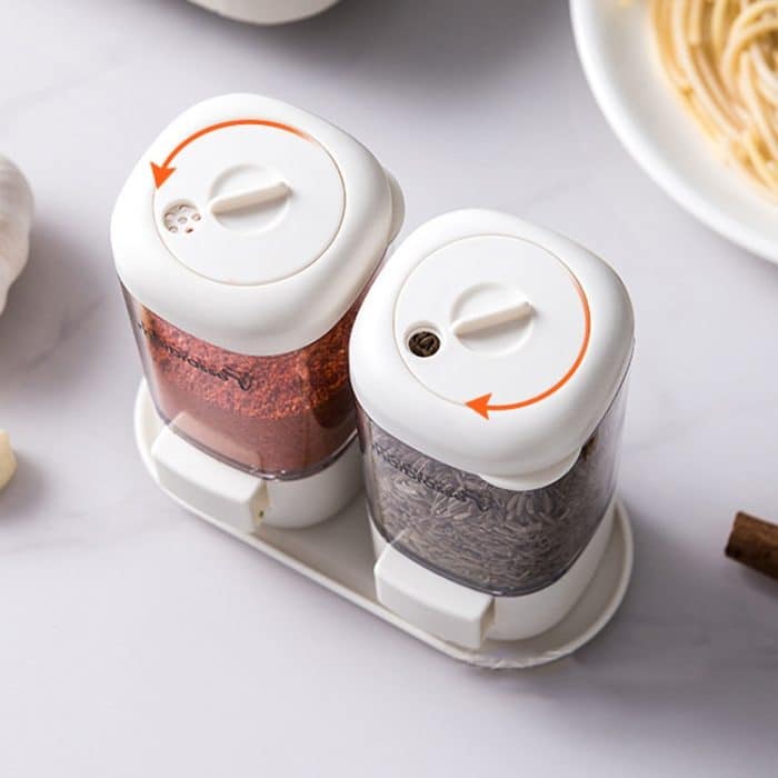 Marbrasse-Dosiergewürzkasten, Presstyp, Gewürzflasche, Rotationsversiegelung, für den Haushalt, Küche, Gewürzdose, Single, Metering – Bild 5