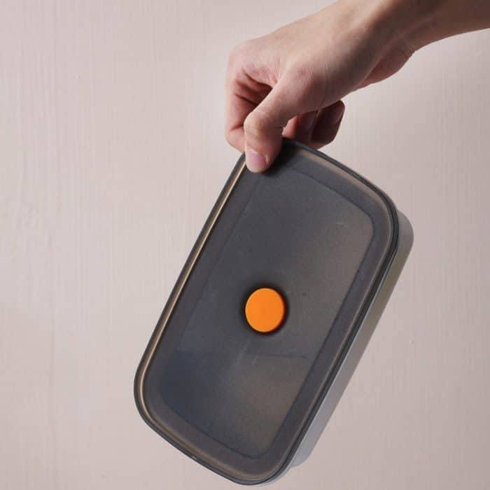 Kühlschrank-Frucht-Frischhaltebox, versiegelte Lunchbox aus Edelstahl 304, 250ml, 450ml, 600ml, 1000ml – Bild 3