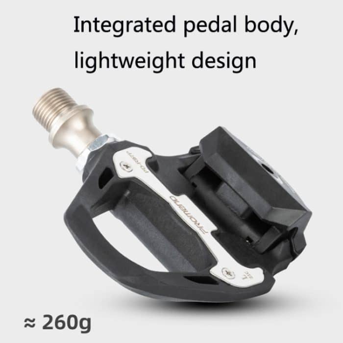 1 Paar PROMEND PD-R97P Fahrrad selbstsicherndes Pedal Rennrad Nylon Lock Pedal SPD System Kassette Palin Pedal, PD-R97P – Bild 5