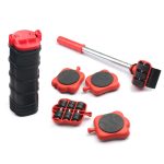 Mover-Set mit höhenverstellbarem Werkzeugsatz zum Bewegen schwerer Möbel vom Hebeltyp, 13 PCS / Set, 5 PCS / Set – Bild 6