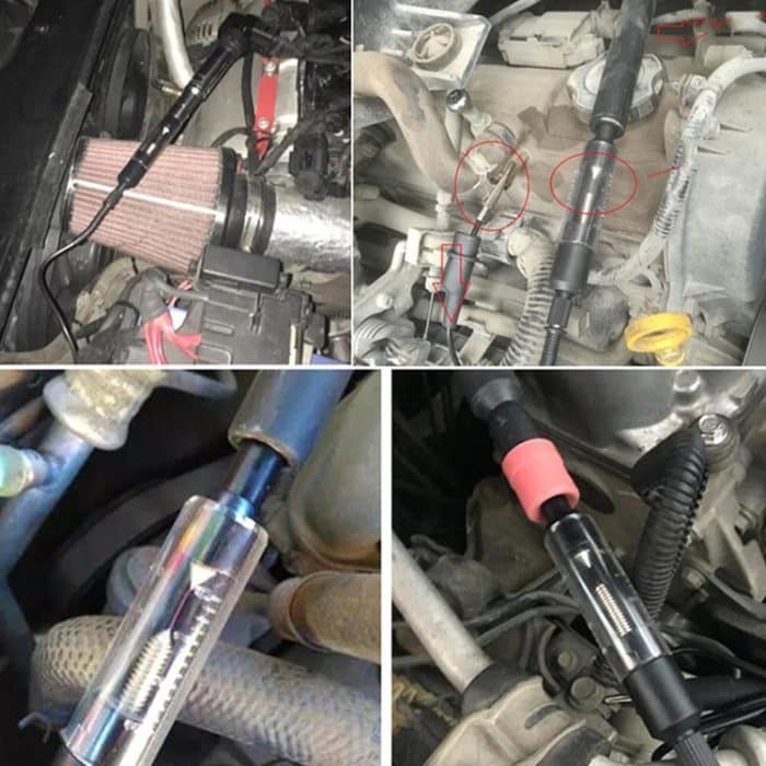 Automobil-Hochspannungsleitungs-Detektor-Zündkerzen-Tester-Übernahme-Gauger-Detektor – Bild 7