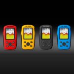 Farbe HD-Bildschirm USB-Aufladung Punktmatrix Fischfinder, zufällige Farblieferung – Bild 2