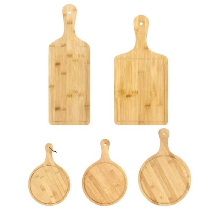 Bambus Hot Pot Holzbrett Geschirr Rind- und Lammtablett Hot Pot Shop Supplies, Rectangular 4020, Rectangular 4516, Circular 3624, Circular 3826, Circular 4429 – Bild 2