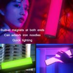 W200 RGB Outdoor-Fotografie-Handheld-Fülllicht-LED-Atmosphären-Stick-Licht – Bild 6