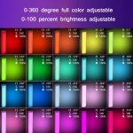 W200 RGB Outdoor-Fotografie-Handheld-Fülllicht-LED-Atmosphären-Stick-Licht – Bild 7