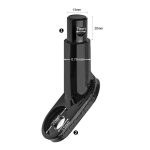 2 PCS Baby Pet Debris Fahrradanhänger Zubehör Traktionskopf, Stil:, Without Buckle, With Buckle – Bild 5