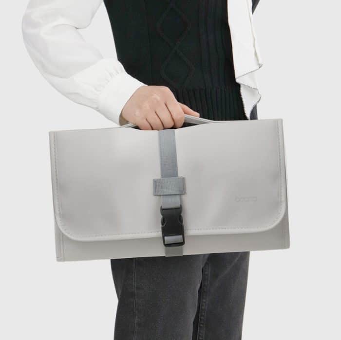 Baona BN-DS004 Tragbare Aufbewahrungstasche aus PU-Leder für Dyson Lockenwickler – Bild 7